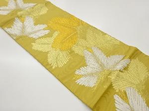 若松模様織出し全通袋帯